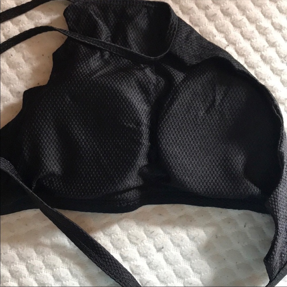High Neck Scallop Bikini Top - Picture 2 of 4